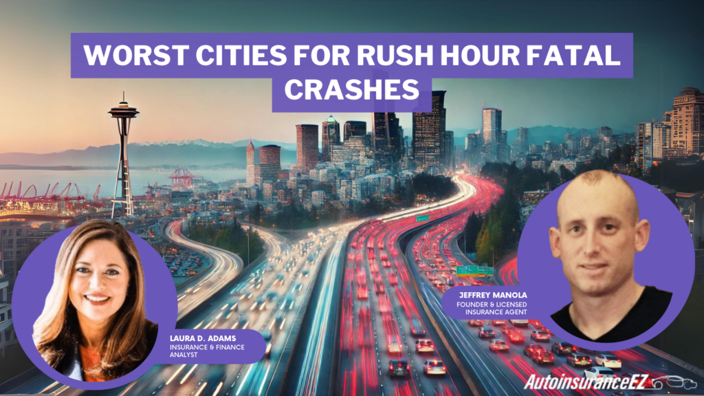 worst cities for rush hour fatal crashes