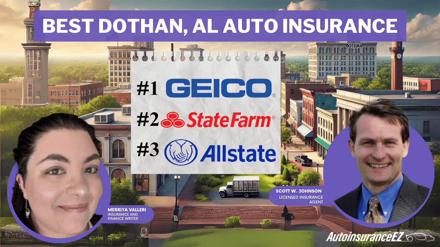 Geico, State Farm, Allstate: Best Dothan, AL Auto Insurance