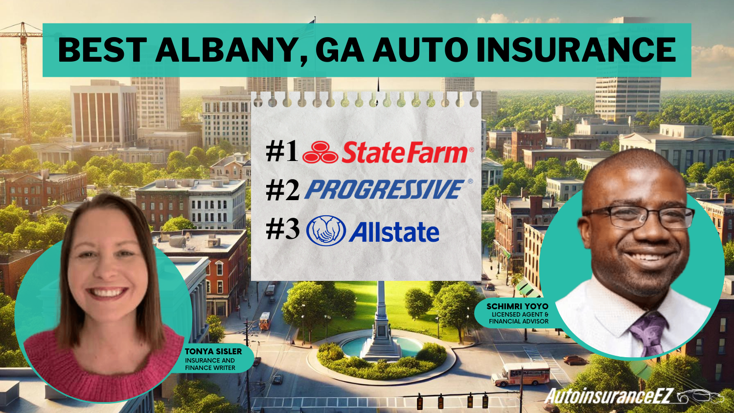 State Farm, Progressive, and Allstate: Best Albany, GA Auto Insurance