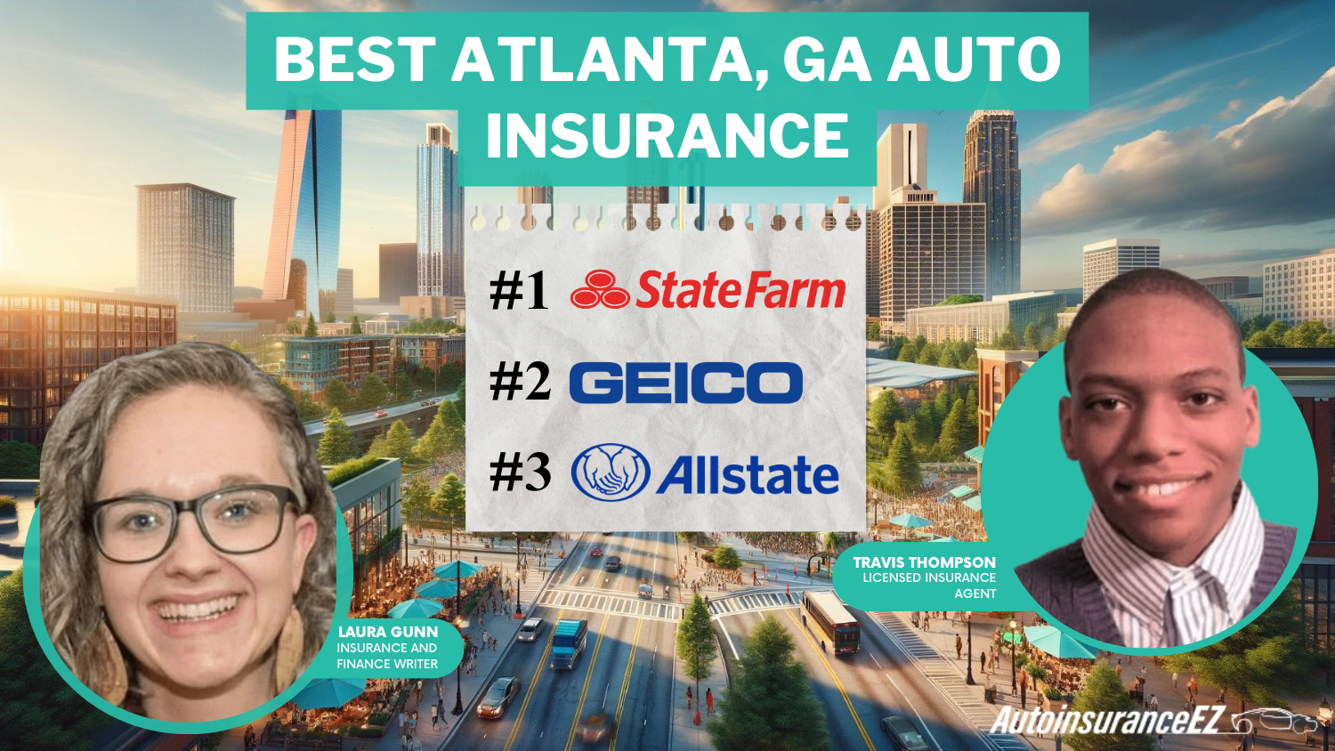 Best Atlanta, GA Auto Insurance: State Farm, Geico, and Allstate