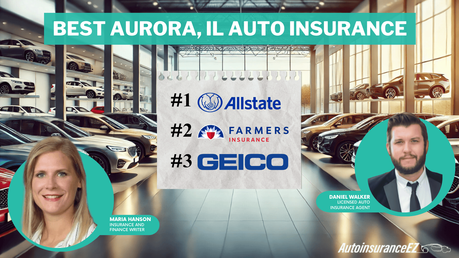 Allstate, Farmers, and Geico: Best Aurora, IL Auto Insurance