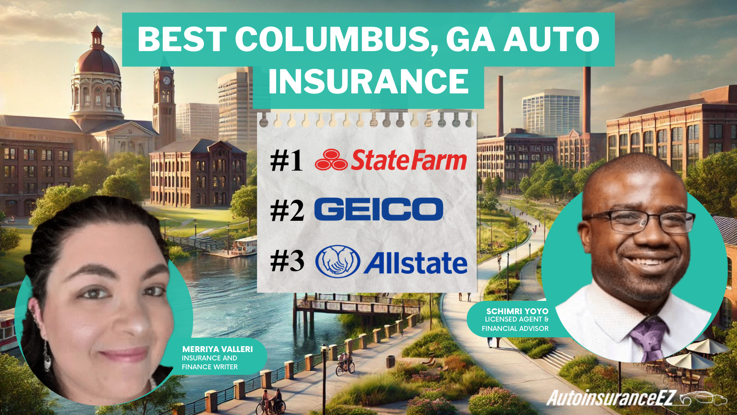 Best Columbus, GA Auto Insurance: State Farm, Geico, and Allstate