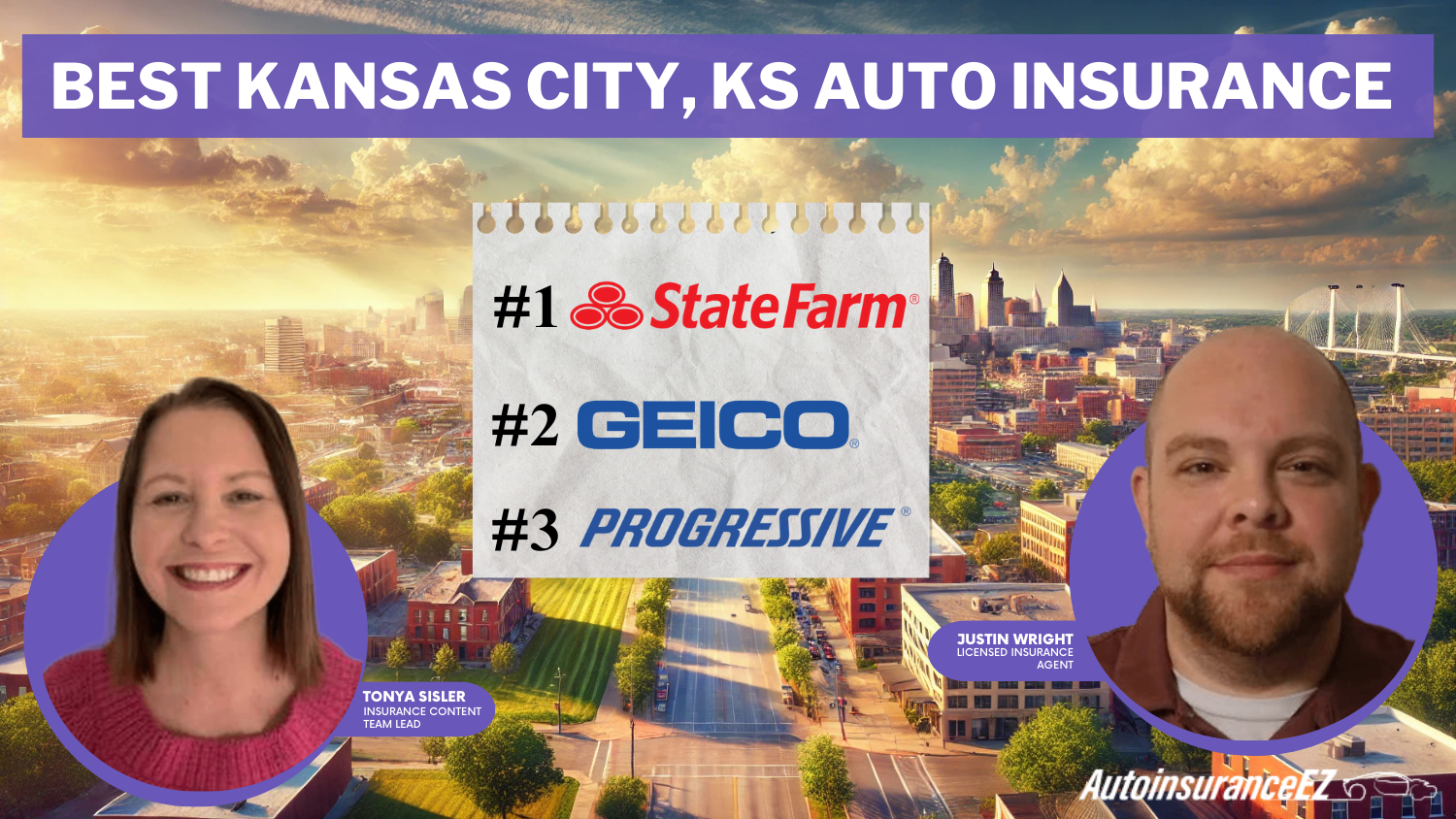 State Farm, Geico, and Progressive: Best Kansas City, KS Auto Insurance 