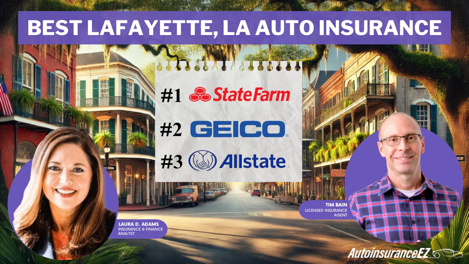 Best Lafayette, LA Auto Insurance: State Farm, Geico & Allstate