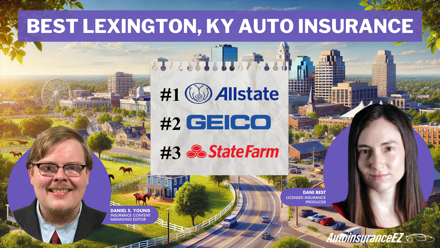 Allstate, Geico, and State Farm: Best Lexington, KY Auto Insurance