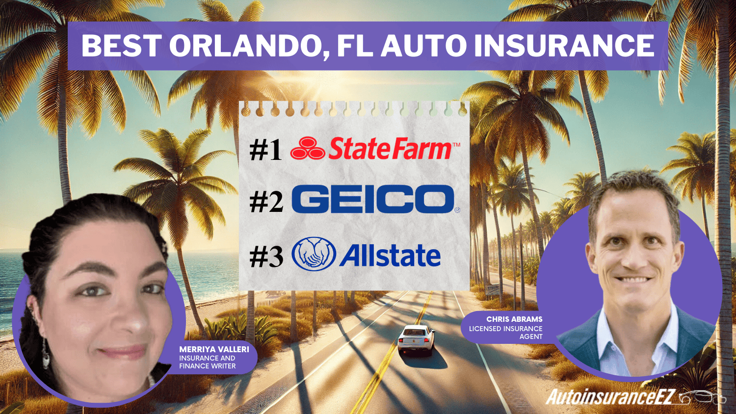 State Farm, Geico, and Allstate: Best Orlando, FL Auto Insurance