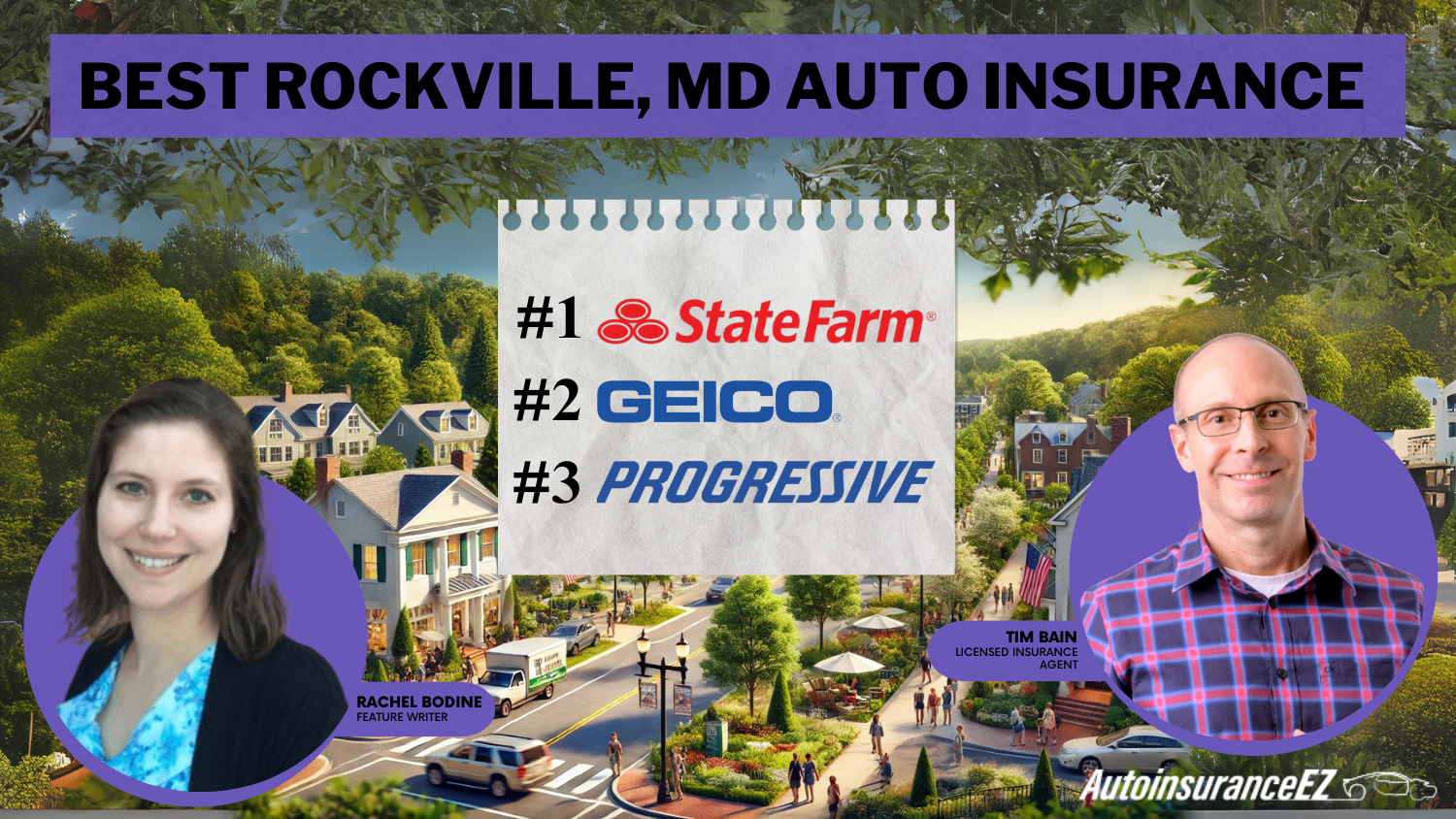 Best Rockville, MD Auto Insurance: State Farm, Geico, and Progressive