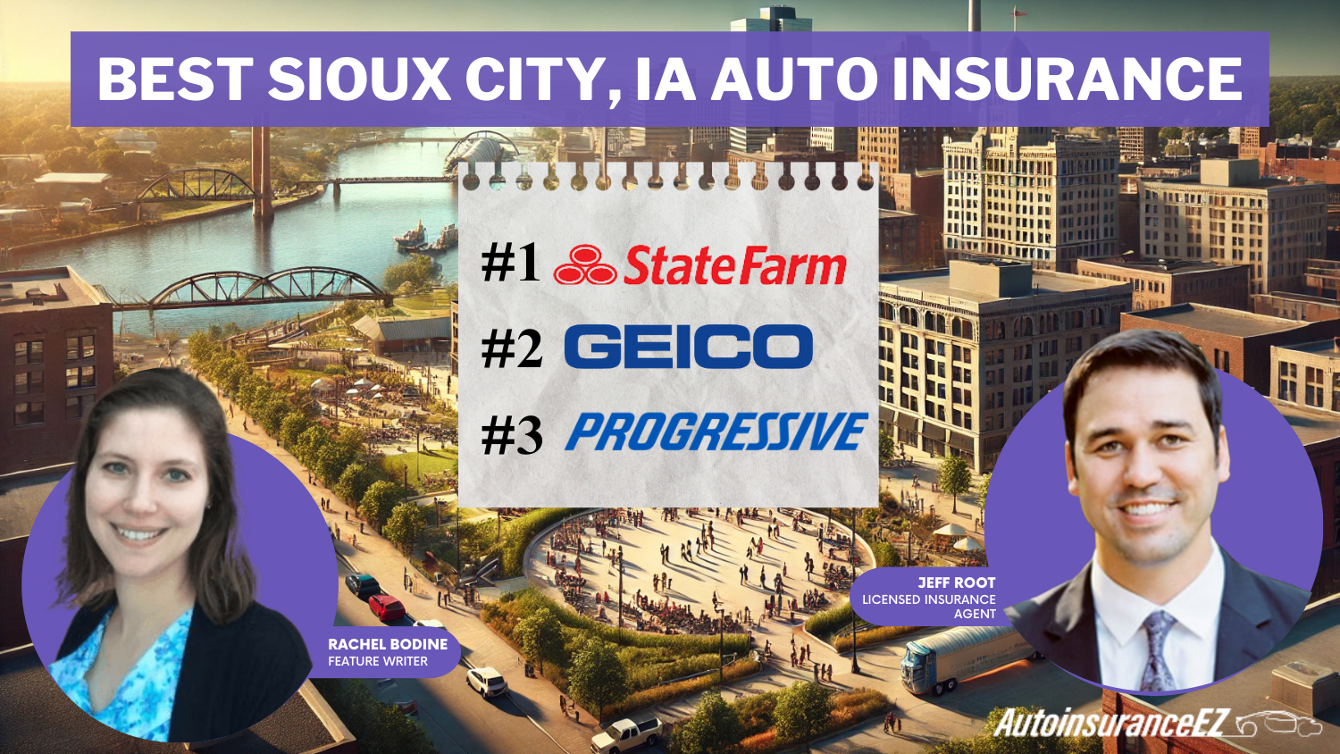 State Farm, Geico, and Progressive: Best Sioux City, IA Auto Insurance