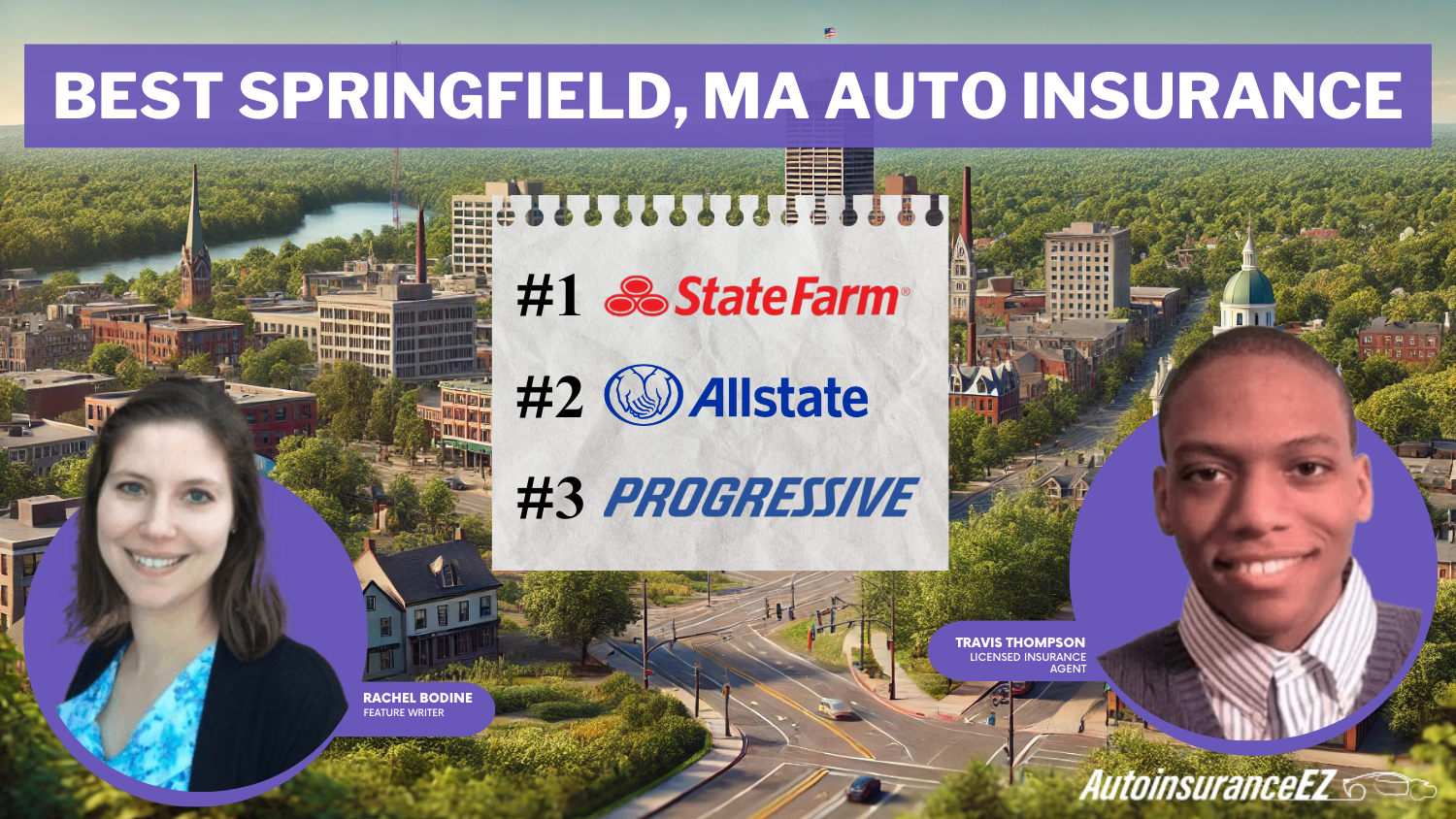 State Farm, Allstate and Progressive: Best Springfield, MA Auto Insurance