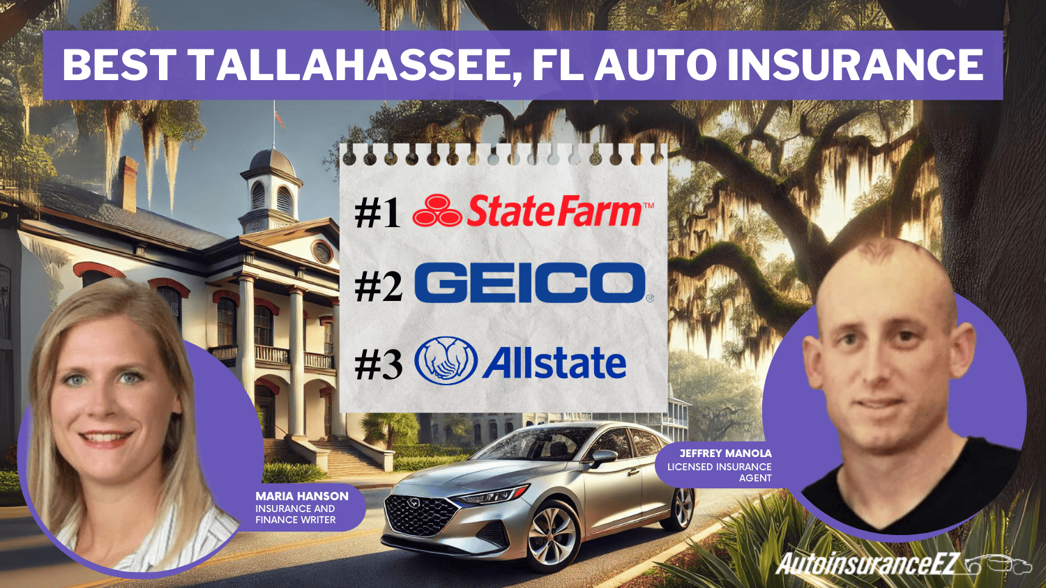 Best Tallahassee, FL Auto Insurance: State Farm, Geico, and Allstate