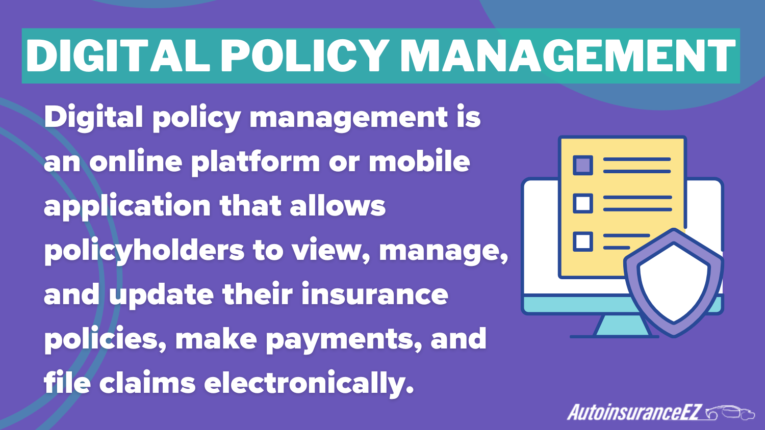 Best Newark, DE Auto Insurance: Digital Policy Management Definition Card