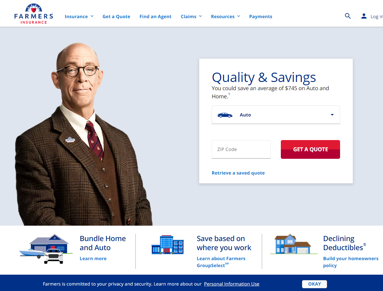 Farmers Home Page: Best Long Beach, CA Auto Insurance