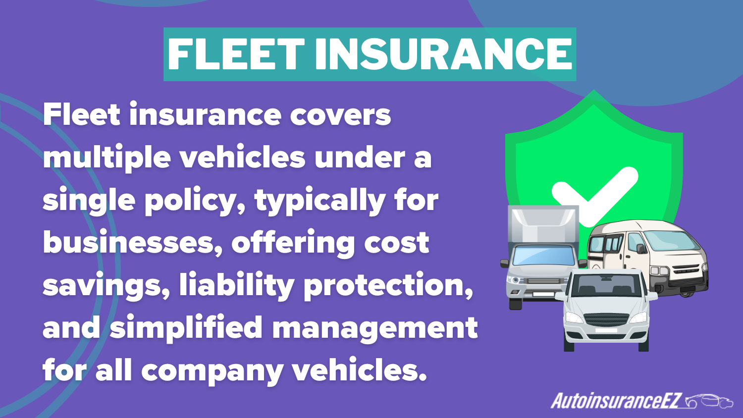 Best Daytona Beach, FL Auto Insurance: Fleet Insurance Definition Card