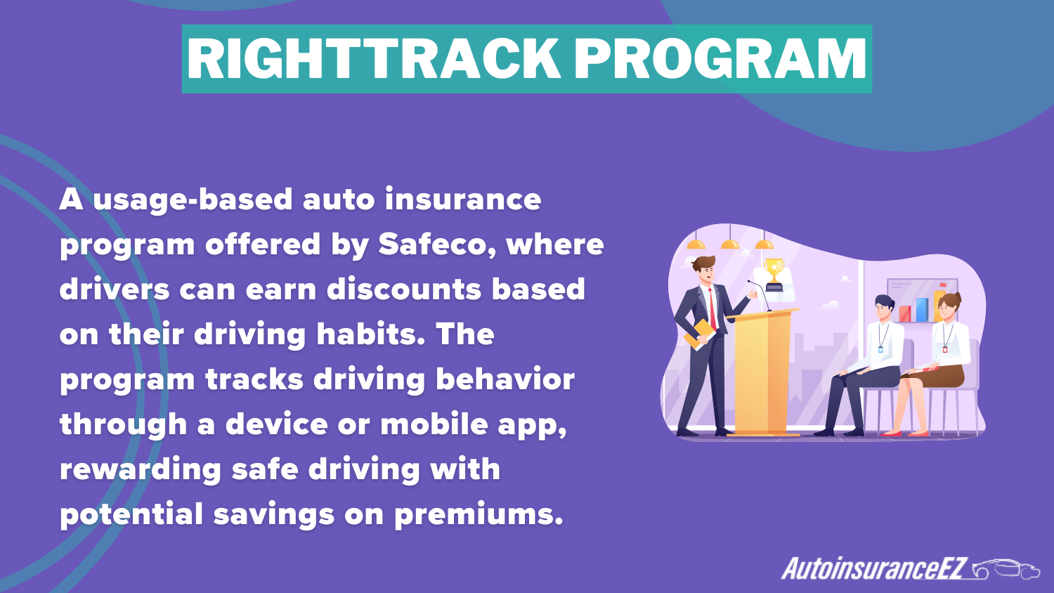 Best Nashville, TN Auto Insurance: RightTrack Program Definition Card