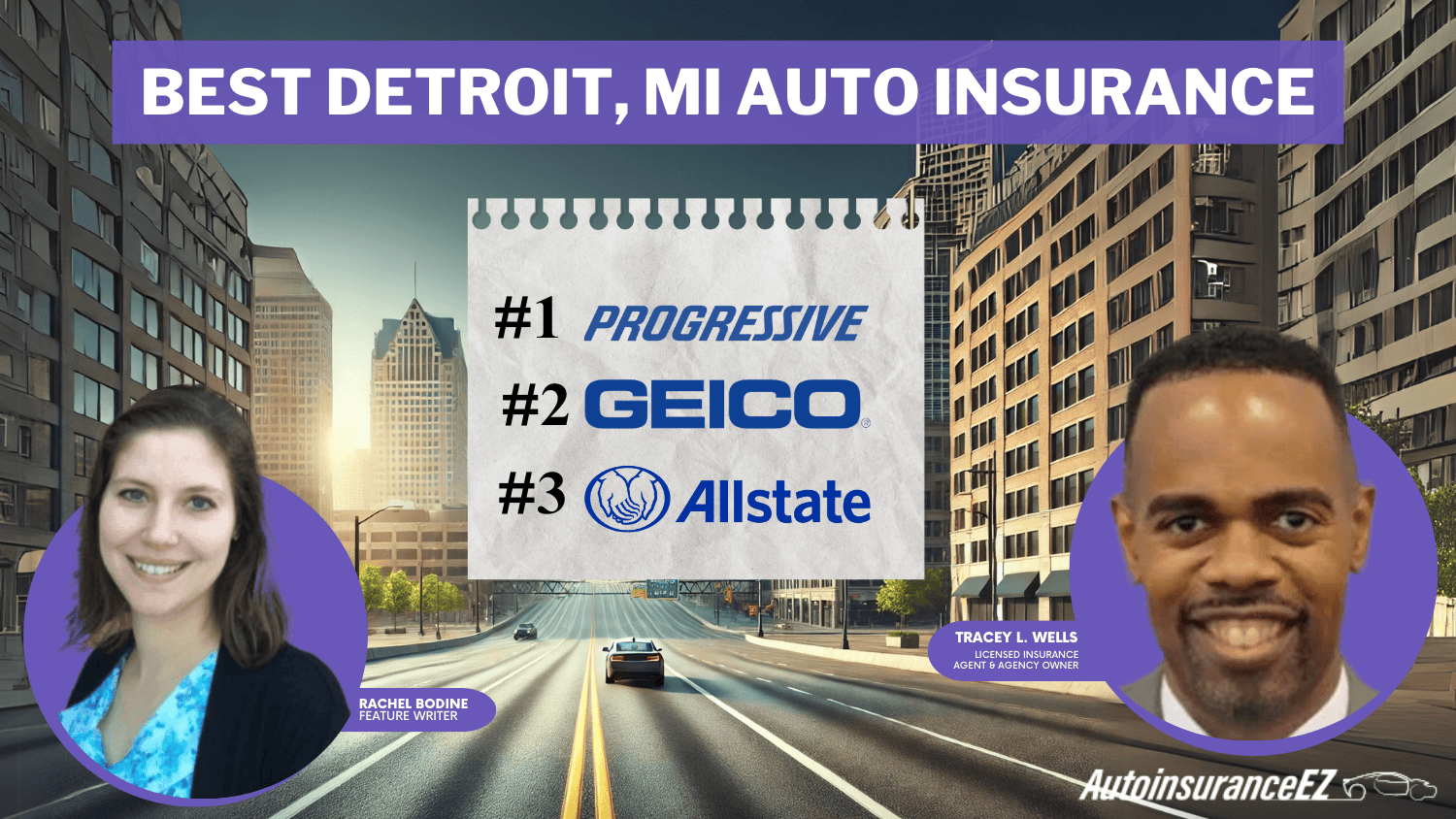 Best Detroit, MI Auto Insurance: Progressive, Geico, and Allstate