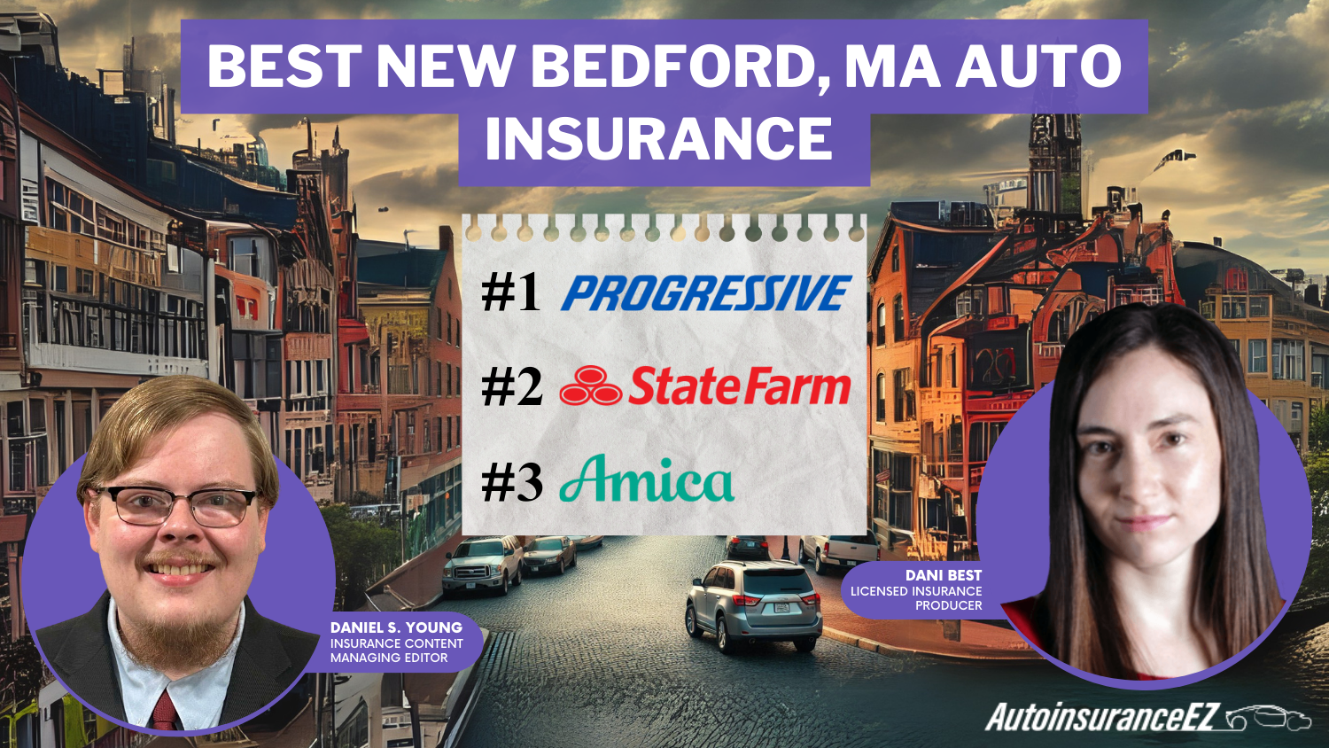 Best New Bedford, MA Auto Insurance: Progressive, State Farm, and Amica