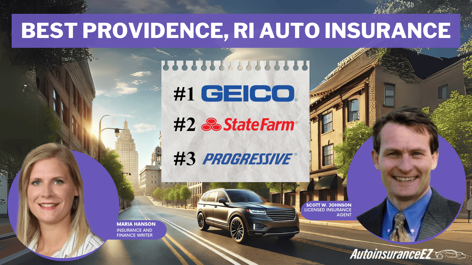 Best Providence, RI Auto Insurance: Geico, State Farm and Progressive