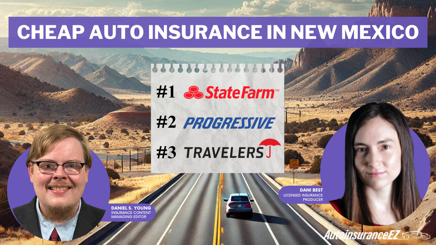 State Farm, Progressive, and Travelers: Cheap Auto Insurance in New Mexico