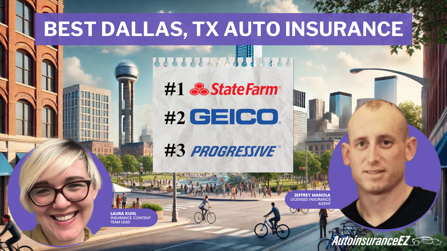 Best Dallas, TX Auto Insurance: State Farm, Geico, and Progressive