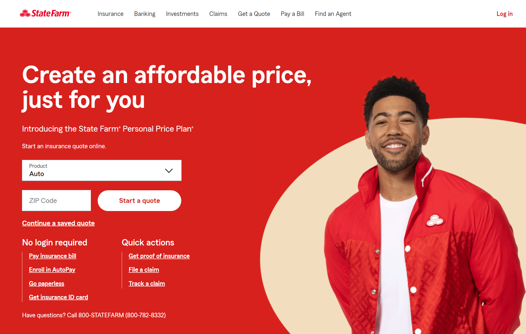 Best Dallas, TX Auto Insurance: State Farm Site Screenshot 